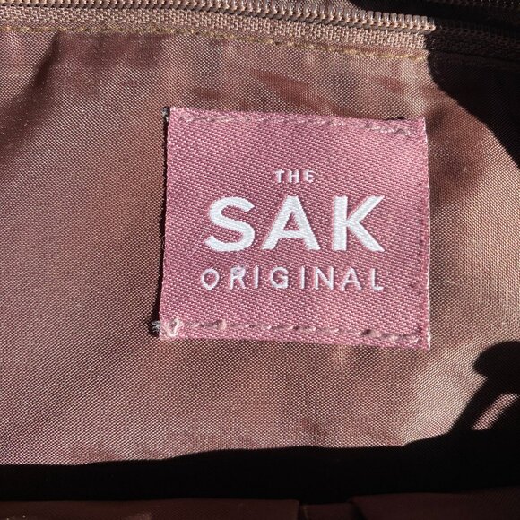 The Sak Woven Brown Shoulder Bag - Picture 2 of 16